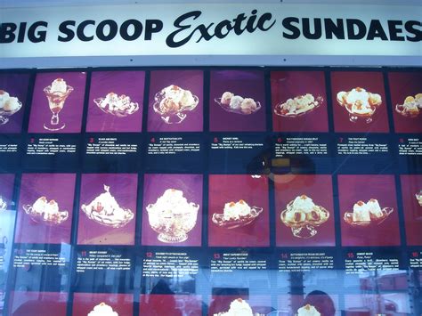 Big Scoop Menu | Ooooh exotic! ;) Big Scoop Sundae Palace in… | Flickr