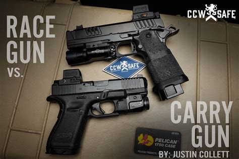 Race Gun vs. Carry Gun - Comparison Guide - CCW Safe