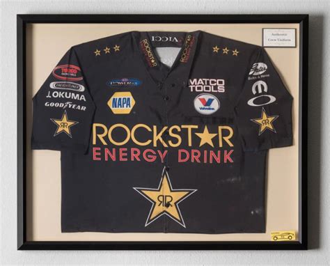 Rockstar Energy Drink Crew-Worn Uniform Shirt