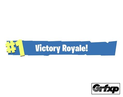 Fortnite Victory Royale Logo - LogoDix