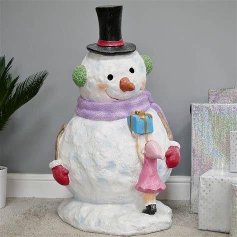 Giant Snowman | Christmas Decoration | Holiday Decor | Indoor Ornament