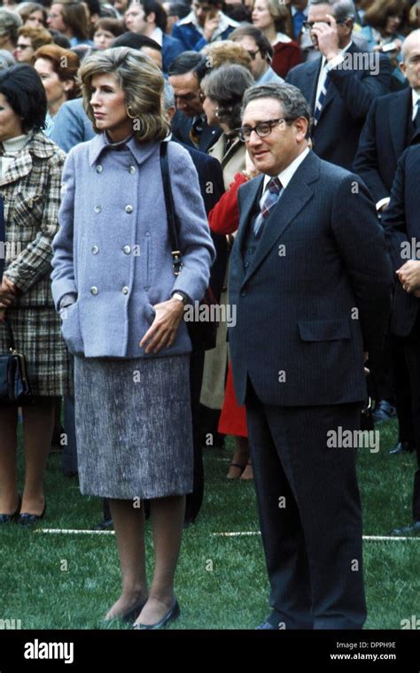 Nov. 8, 2006 - G4960.HENRY KISSINGER AND WIFE NANCY KISSINGER 1977.Â© NANCYKISSINGERRETRO(Credit ...