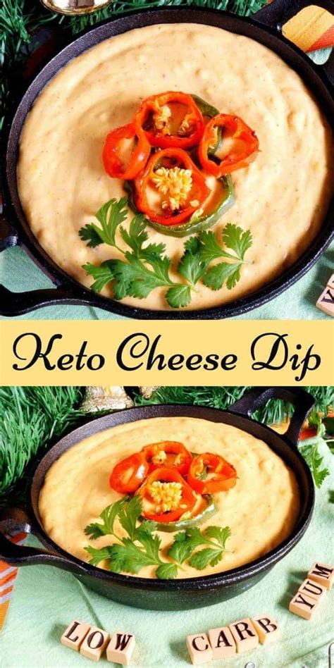 Keto Cheese Dip for Low Carb Vegetables and Chips | Low Carb Yum