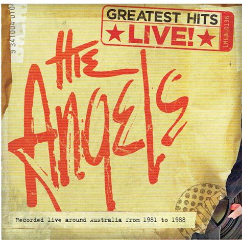 The Angels – Greatest Hits ★ Live! ★ – CD (Compilation, Stereo), 2011 ...