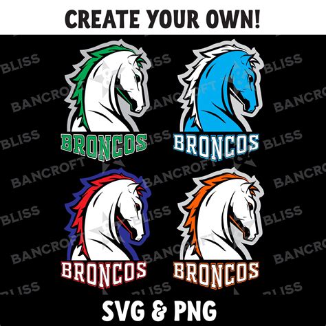 Broncos Svg Broncos Png Broncos Football SVG Broncos Mascot SVG Broncos ...