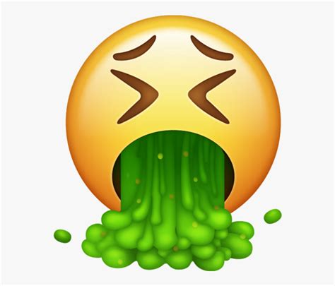 Puke Emoji Png - Vomit Emoji , Free Transparent Clipart - ClipartKey