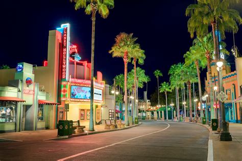 Hollywood Boulevard Night, Disney World Hollywood Studios, Disney Photography, Film Photography ...