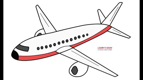 Aeroplane Drawing | Free download on ClipArtMag