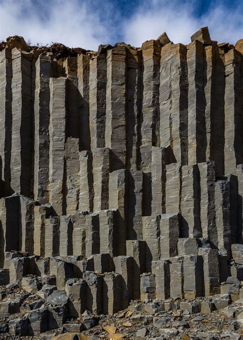 Basalt Columns, the wall - Iceland | Basalt columns, Beautiful places ...