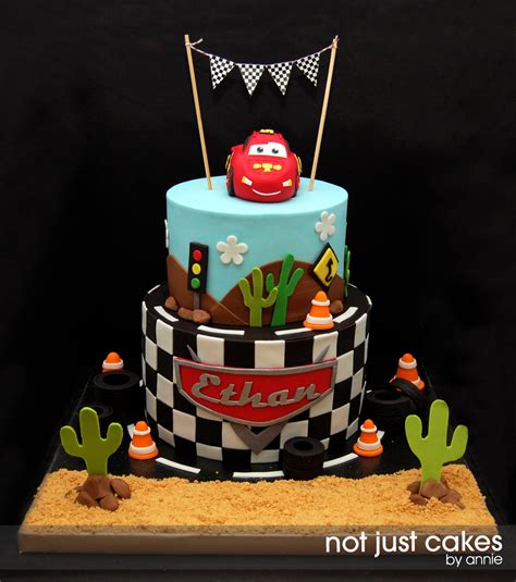 Cars Themed Cake For Ethan - CakeCentral.com