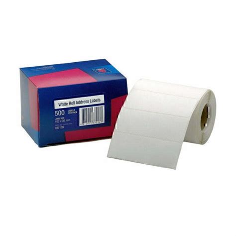 Avery Dispenser 102 x 36mm White Roll 500 | Inkjet Online – Inkjet Online | Printer Inks and ...