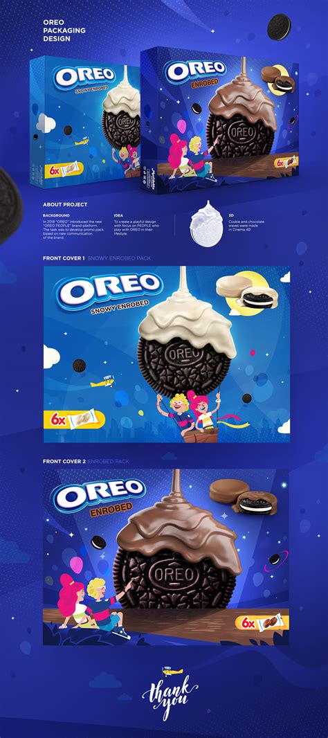 Oreo packaging design on Behance