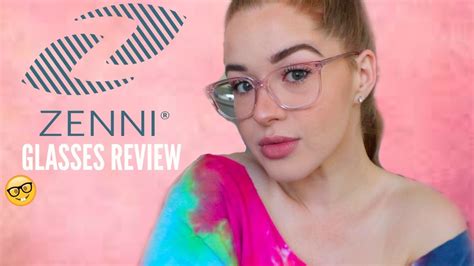 CHEAP EYE GLASSES-Zenni Optical Review! - YouTube