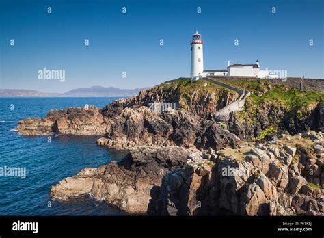 Ireland, County Donegal, Fanad Peninsula, Fanad Head Lighthouse Stock Photo - Alamy