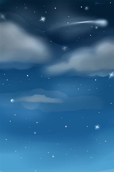 Animated Night Sky Wallpaper - WallpaperSafari