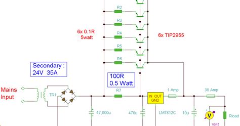 world technical: 12V 30A Regulated Power Supply