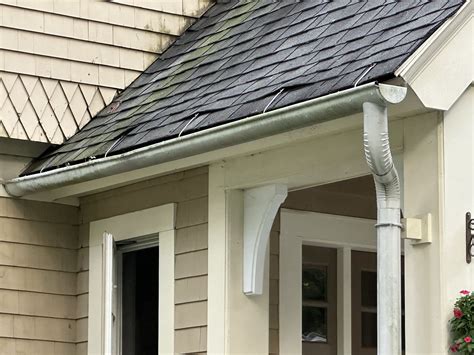 Half round gutters installed incorrectly ? | Roofing Talk ...