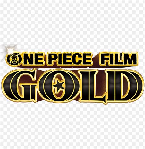 one piece film gold logo PNG image with transparent background | TOPpng