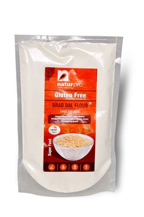 Gluten Free Urad Dal Flour 400 gm ⋆ Natur Pro