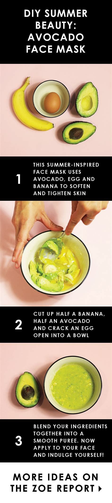 How to make a #DIY avocado face mask | Beauty recipe, Avocado face mask ...