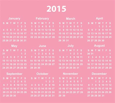 2015 Calendar Free Stock Photo - Public Domain Pictures
