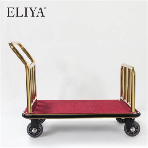 Luxury Hotel Laundry Trolley / Hotel Linen Trolley / Housekeeping Cart