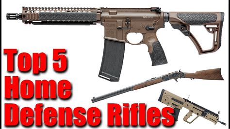 Top 5 Rifles For Home Defense - YouTube