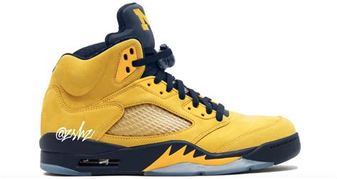 Air Jordan 5 "Michigan" Releasing Next Year | Nice Kicks