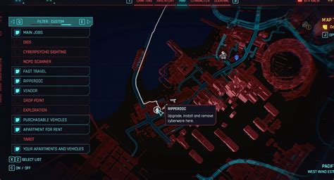 All Ripperdoc locations and cyberware | Cyberpunk 2077