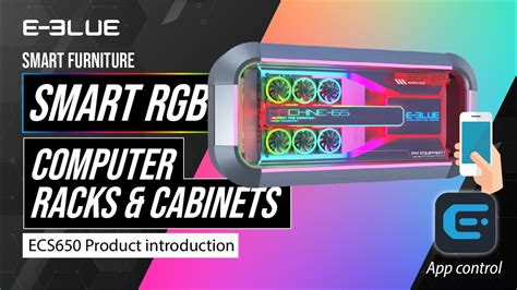 The world's first RGB wall mount PC case built by E-Blue