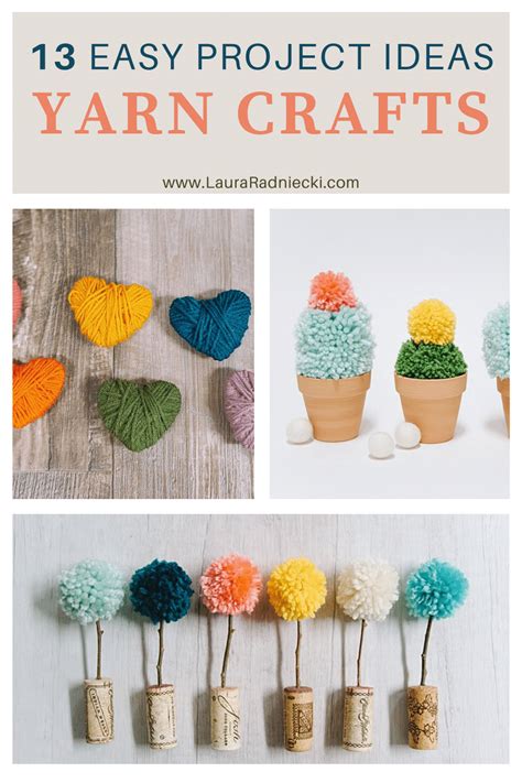 13 Easy Yarn Craft Ideas | DIY Crafts with Yarn