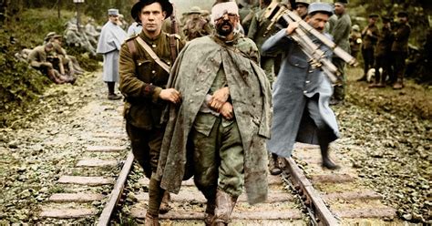 Battle Of The Somme Centenary Commemorated With Colourised Images Of Life In The Trenches ...