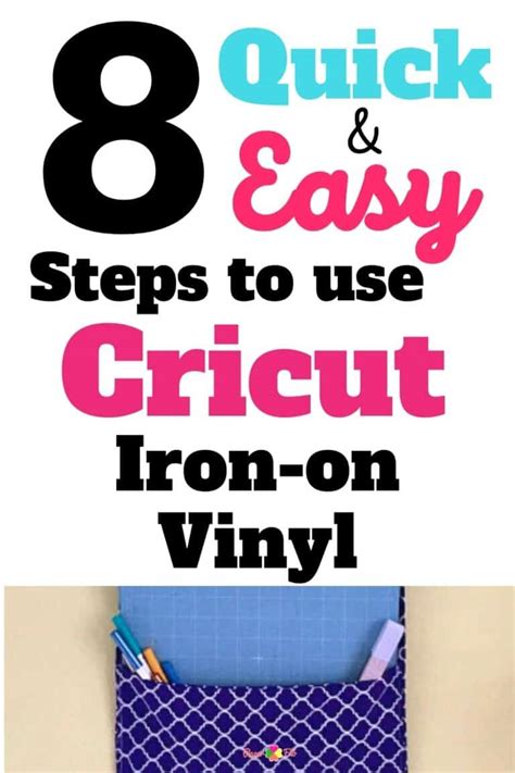 Cricut Iron-on Instructions