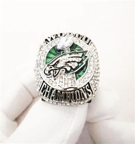 NEW Philadelphia Eagles Super Bowl Ring (2018) Replica - Players Ring | Super bowl rings ...