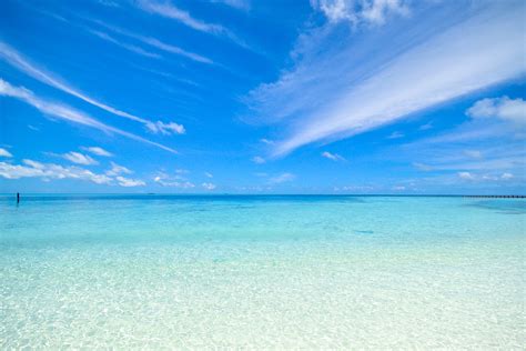 Sky Beach Background Hd