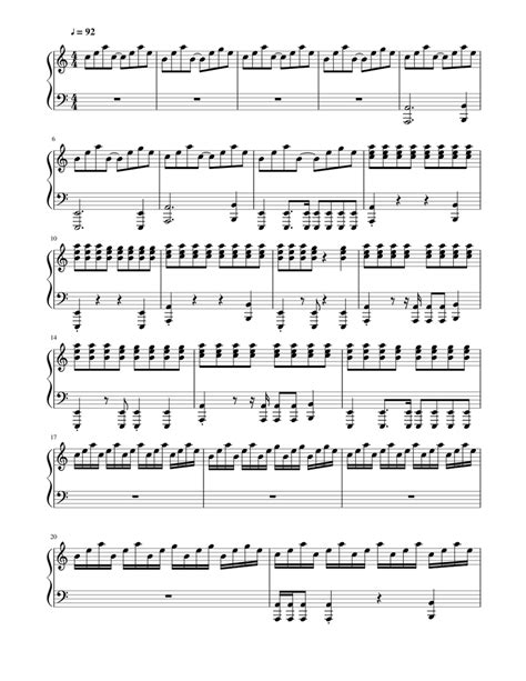 Still_Dre_Composition Sheet music for Piano (Solo) | Musescore.com