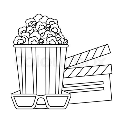 Movie Clipart Black And White