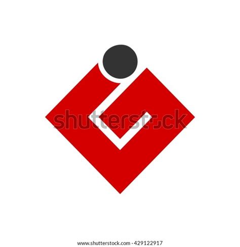 Ig Bold Logo Design Stock Vector (Royalty Free) 429122917