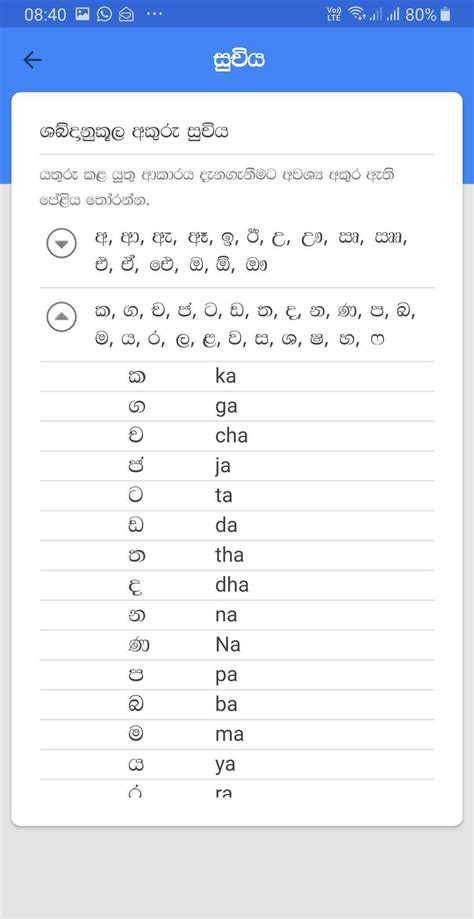 Helakuru Sinhala Keyboard Layout