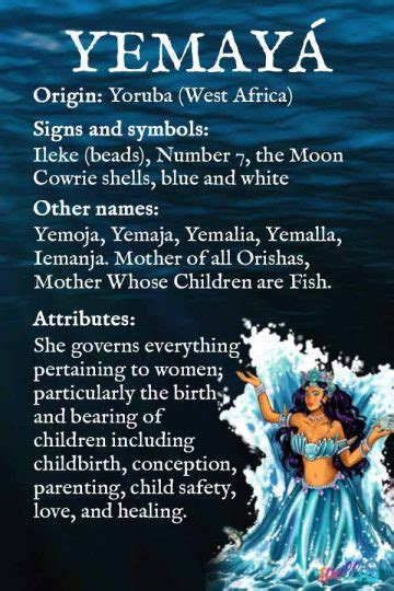 Yemaya: Goddess Symbols, Correspondences, Myth & Offerings – Spells8