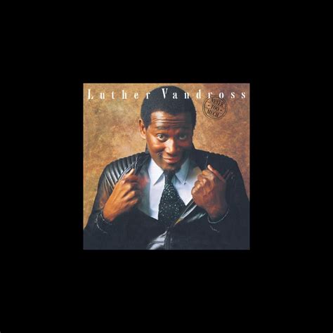 ‎Never Too Much - Album by Luther Vandross - Apple Music