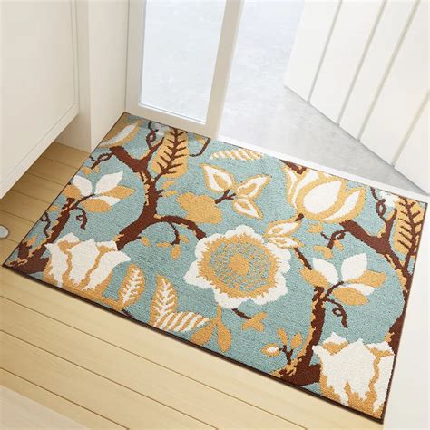 Classic European Flower Living Room Carpet Bedroom Bath Anti skid Floor ...