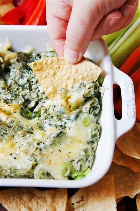 Lexi's Clean Kitchen | Healthy Spinach & Artichoke Dip