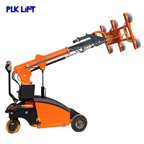 Electric Mobile Glass Vacuum Lifter Robot