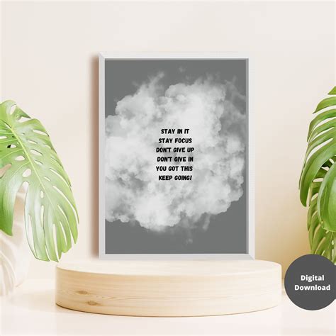 Digital Print Wall Art Home Decor Self Love Inspirational Quotes ...