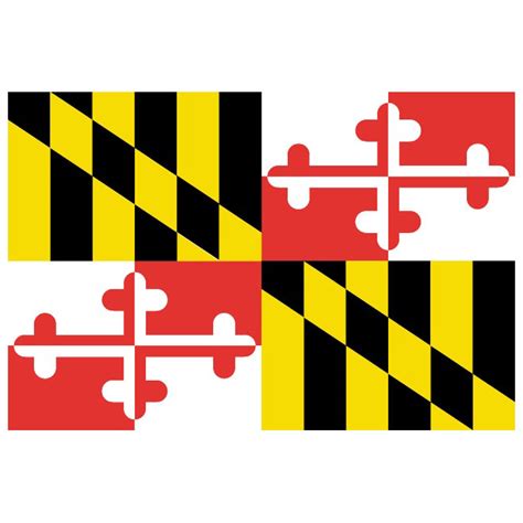 Maryland flag.eps Royalty-free Stock Vector Images