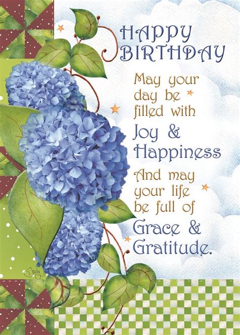 Greeting Card happy Birthday Blessing | Etsy