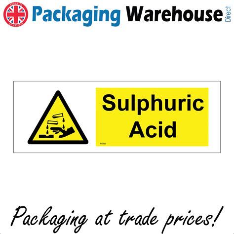 WS663 SULPHURIC ACID SIGN INDUSTRIAL FERTILIZERS CHEMICAL HAZARDOUS HARMFUL on eBid United ...