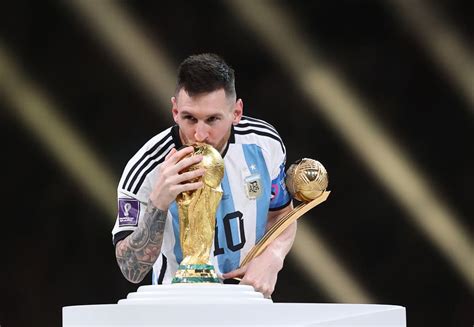 Lionel Messi wins Golden Ball award after leading Argentina to World Cup glory