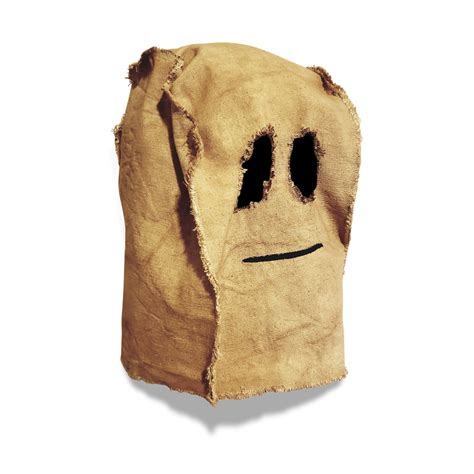 The Strangers Man in the Mask Hood - Scarecrow - Cloth Sack - Halloween Costume Small (22 ...